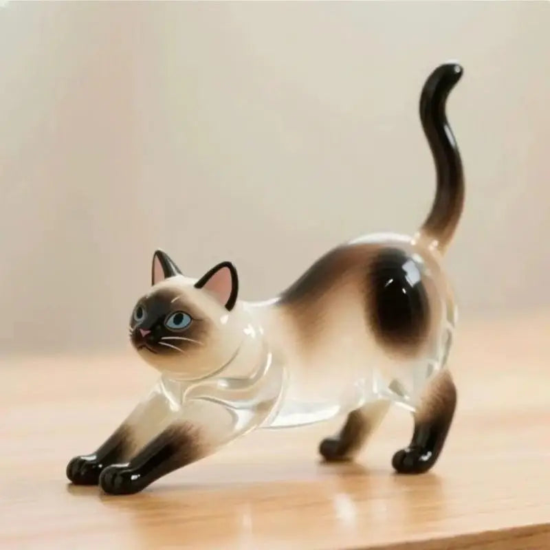 Capsule souvenir pour poils de chat avec porte-clés