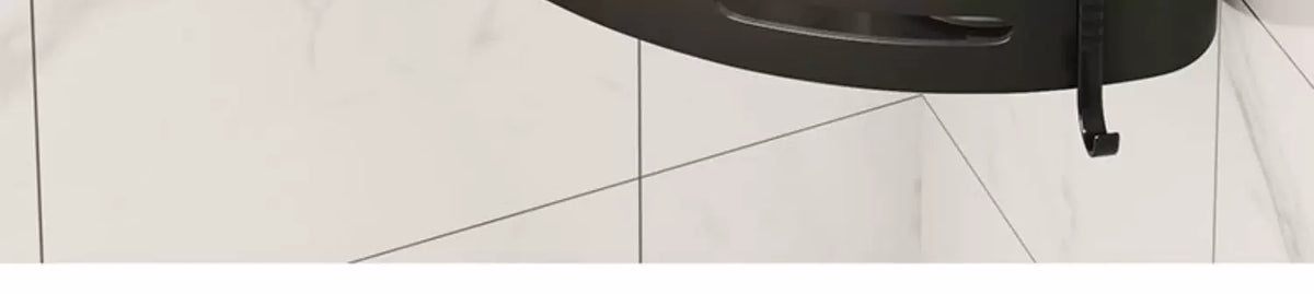 Étagère de douche murale sans perçage – rangement d’angle