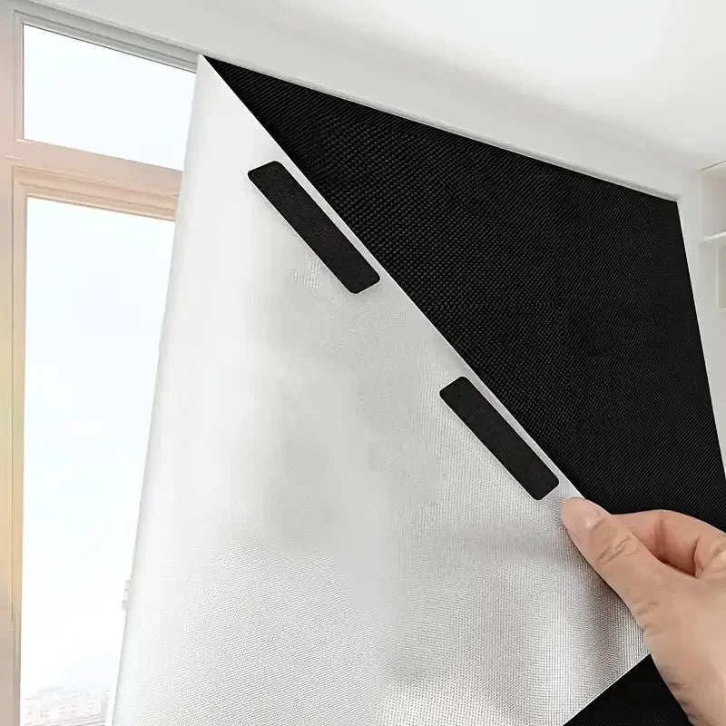 Removable blackout blind for windows – sun protection and privacy