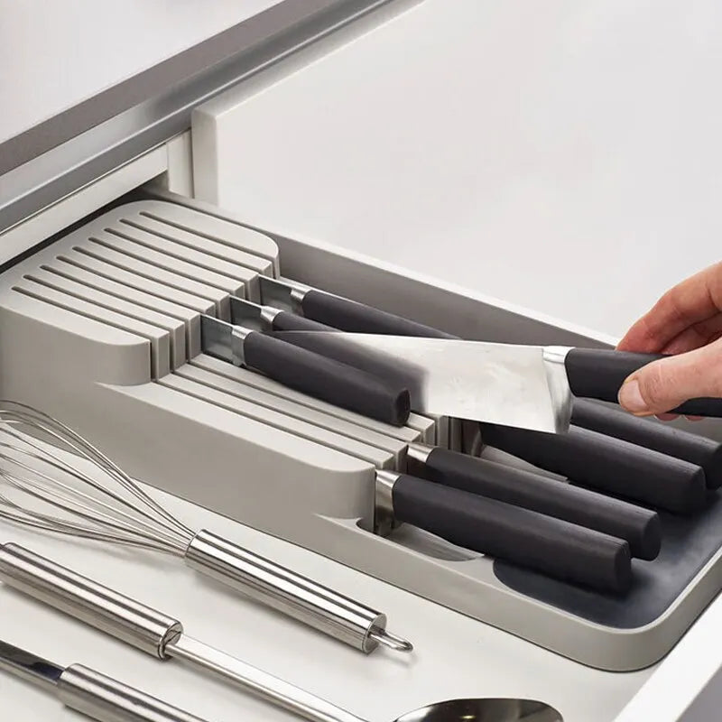 Organisateur multifonction pour tiroir – couverts et accessoires