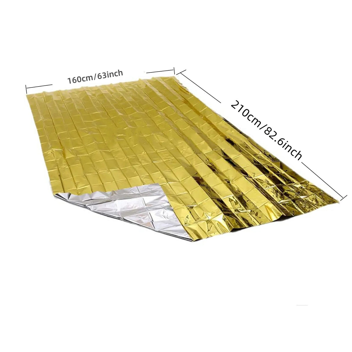 Couverture de survie thermique imperméable – couverture d’urgence