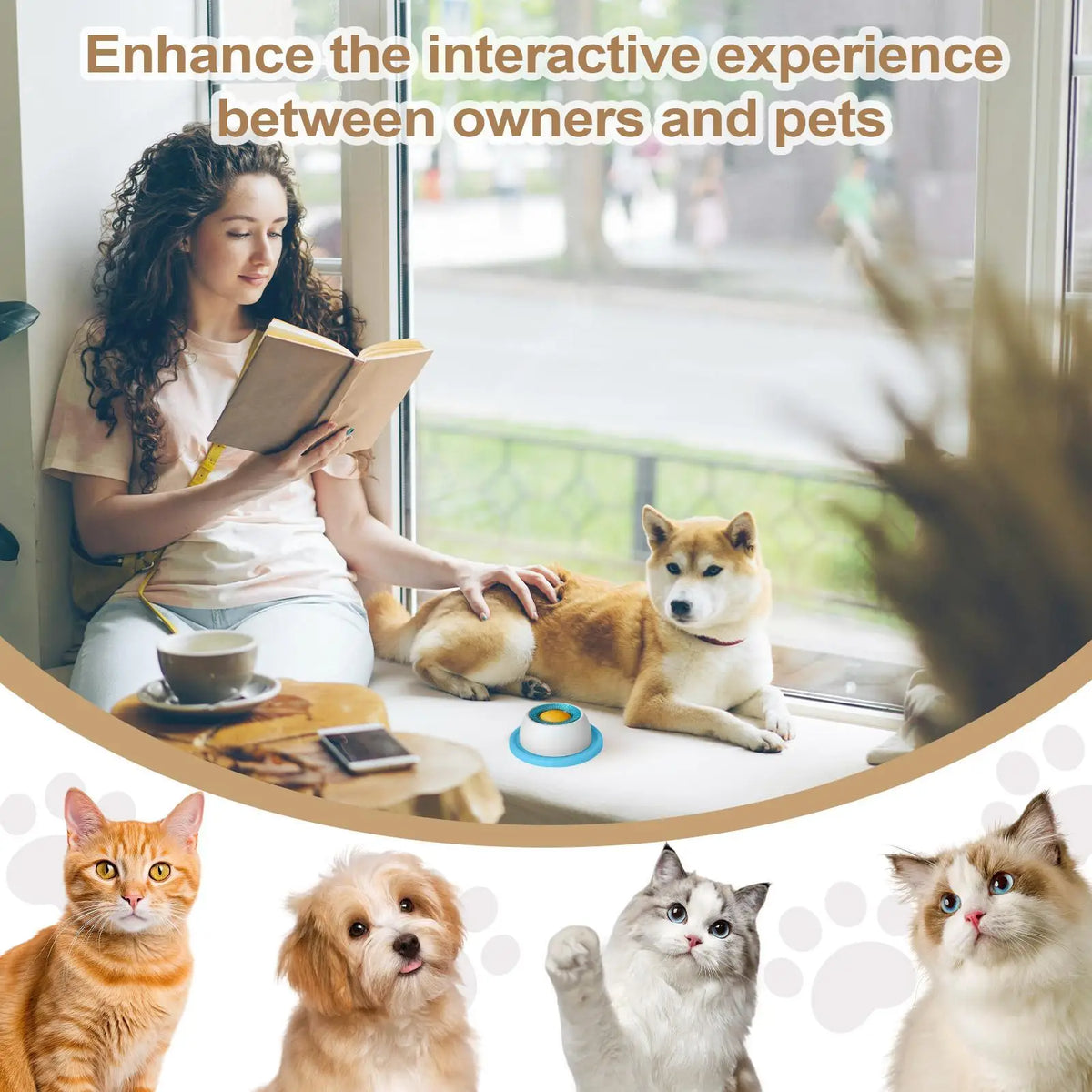 Gamelle anti-glouton pour chiens et chats – alimentation lente