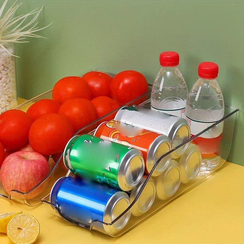 Organisateur empilable pour réfrigérateur et boissons