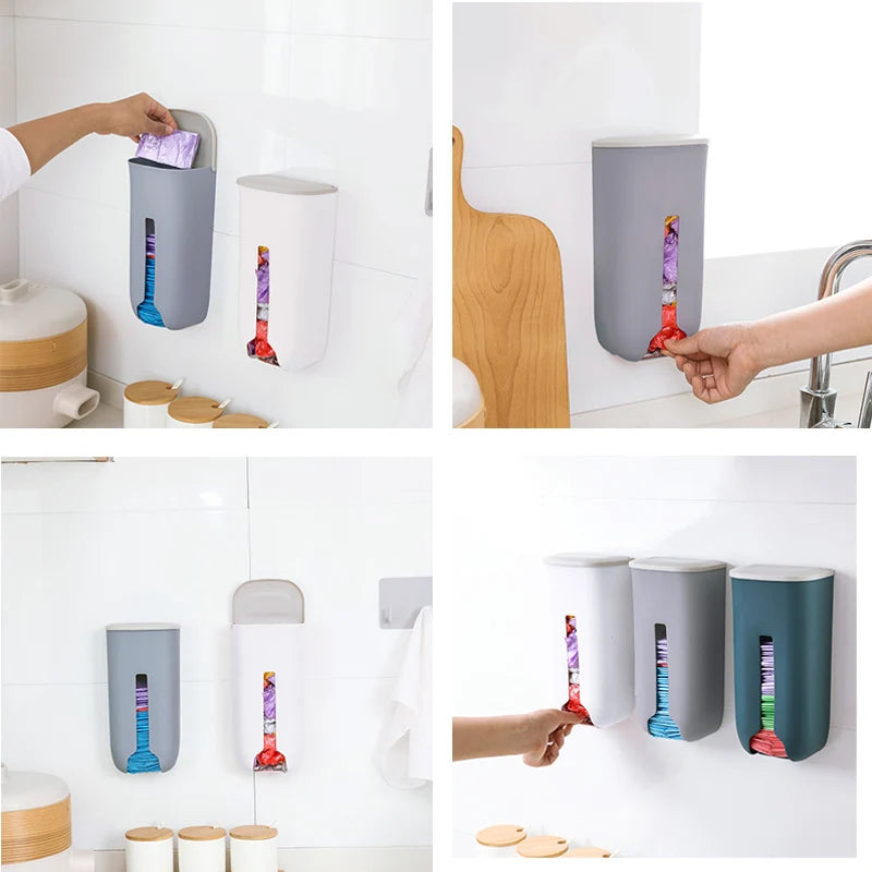 Distributeur mural pour sacs – rangement pratique