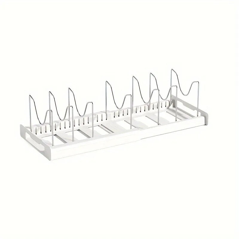 Organisateur extensible pour casseroles et couvercles