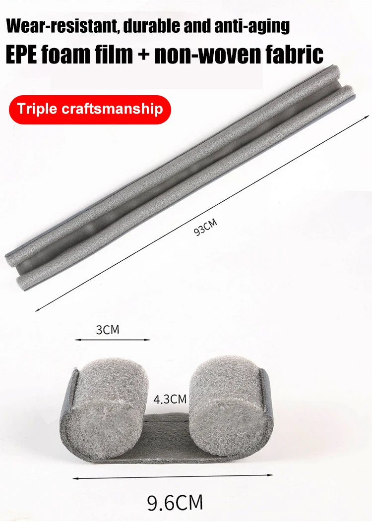 Joint coupe-froid double pour bas de porte – isolation thermique et anti-poussière