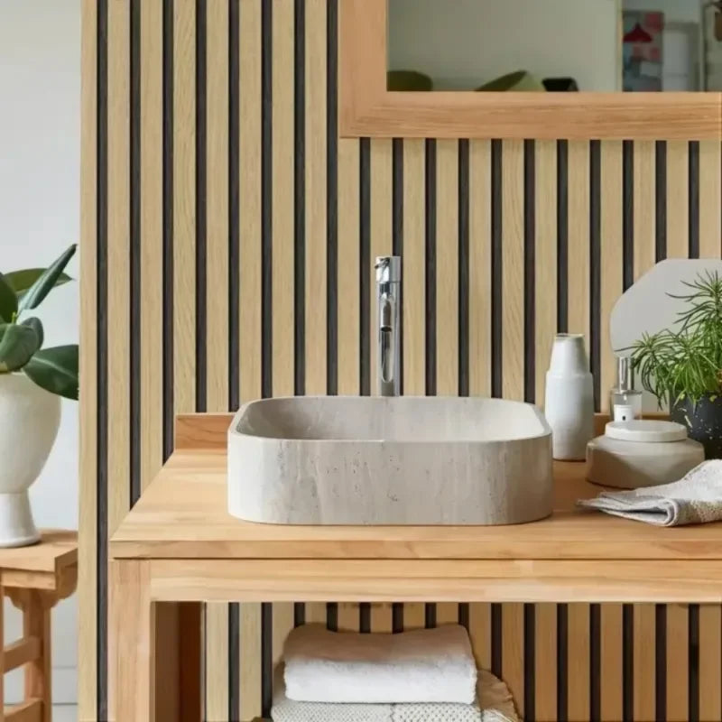 Self-adhesive wood grain wallpaper – waterproof and decorative