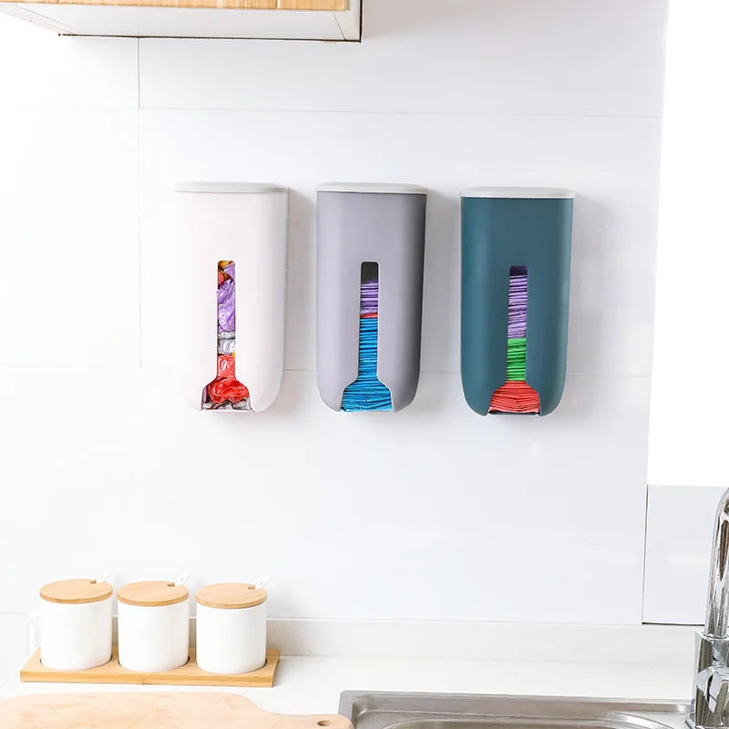 Distributeur mural pour sacs – rangement pratique