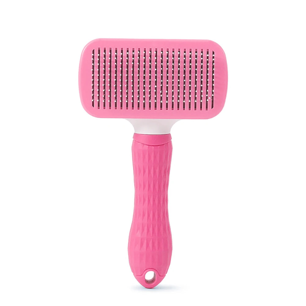 Brosse de toilettage anti-poils pour chiens et chats