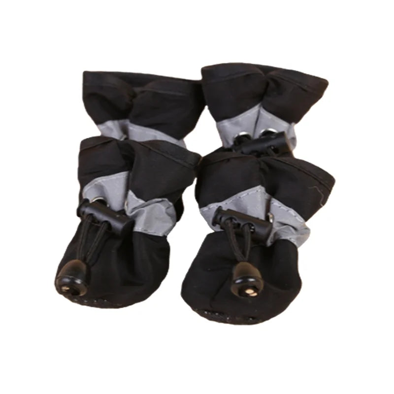Waterproof Anti-Slip Dog Boots – 4 Pack