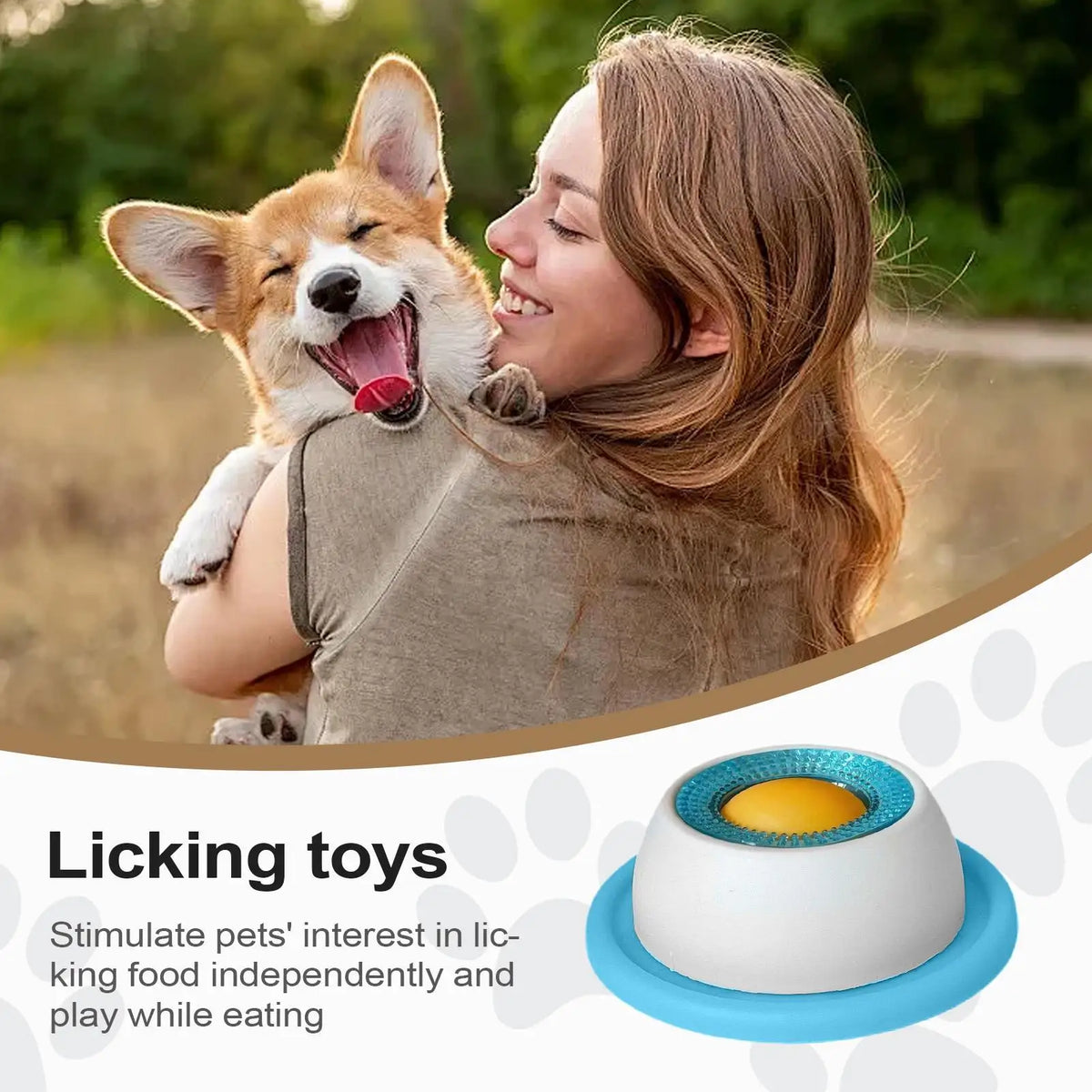 Gamelle anti-glouton pour chiens et chats – alimentation lente