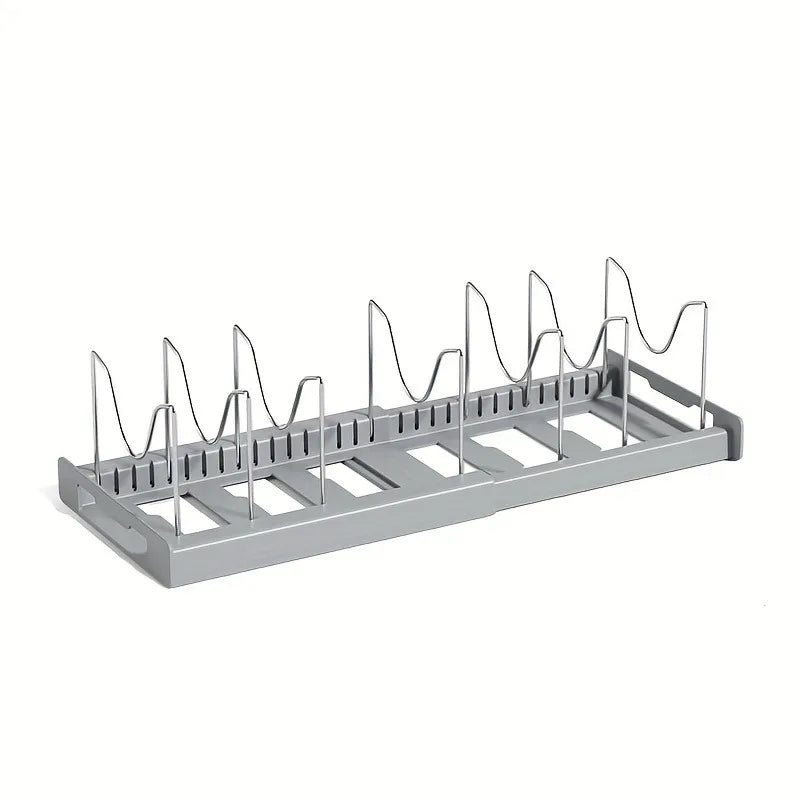 Organisateur extensible pour casseroles et couvercles