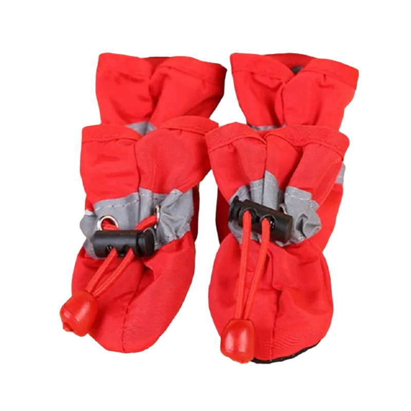 Waterproof Anti-Slip Dog Boots – 4 Pack