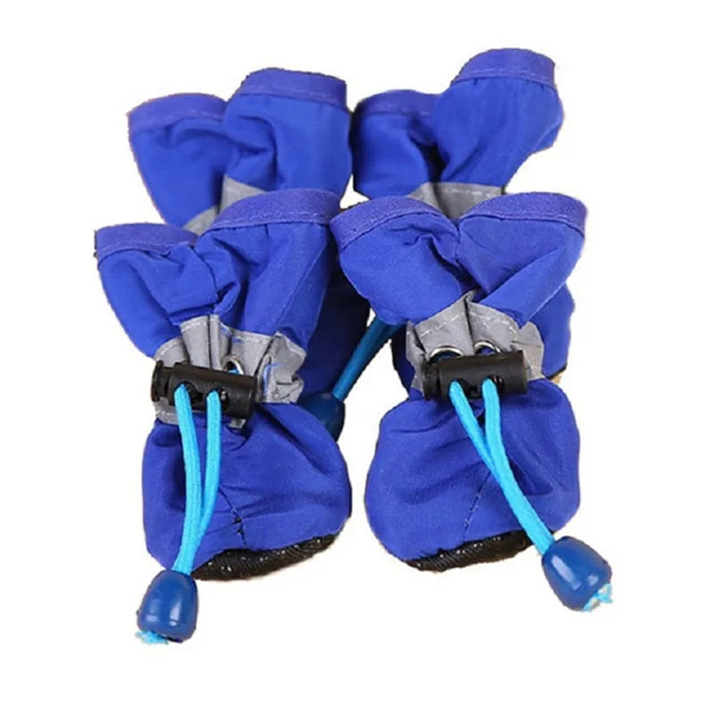 Waterproof Anti-Slip Dog Boots – 4 Pack