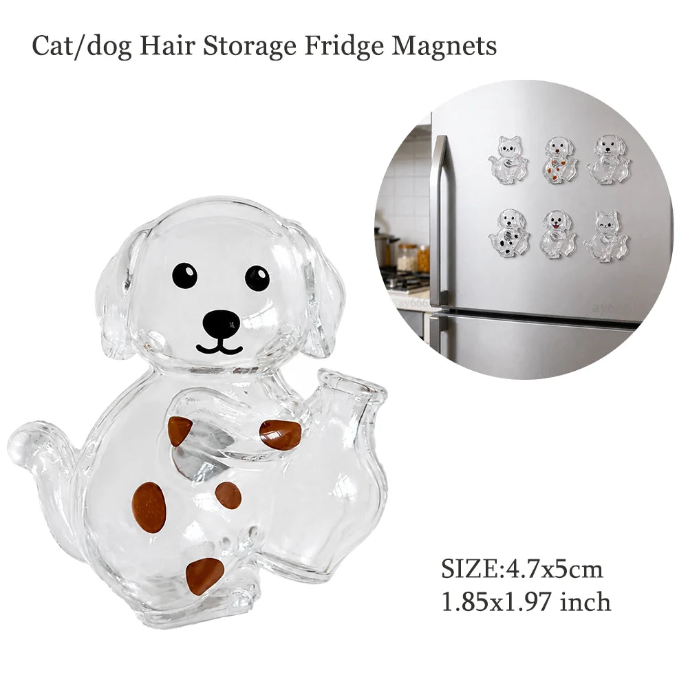 Capsule souvenir pour poils d’animaux avec porte-clés
