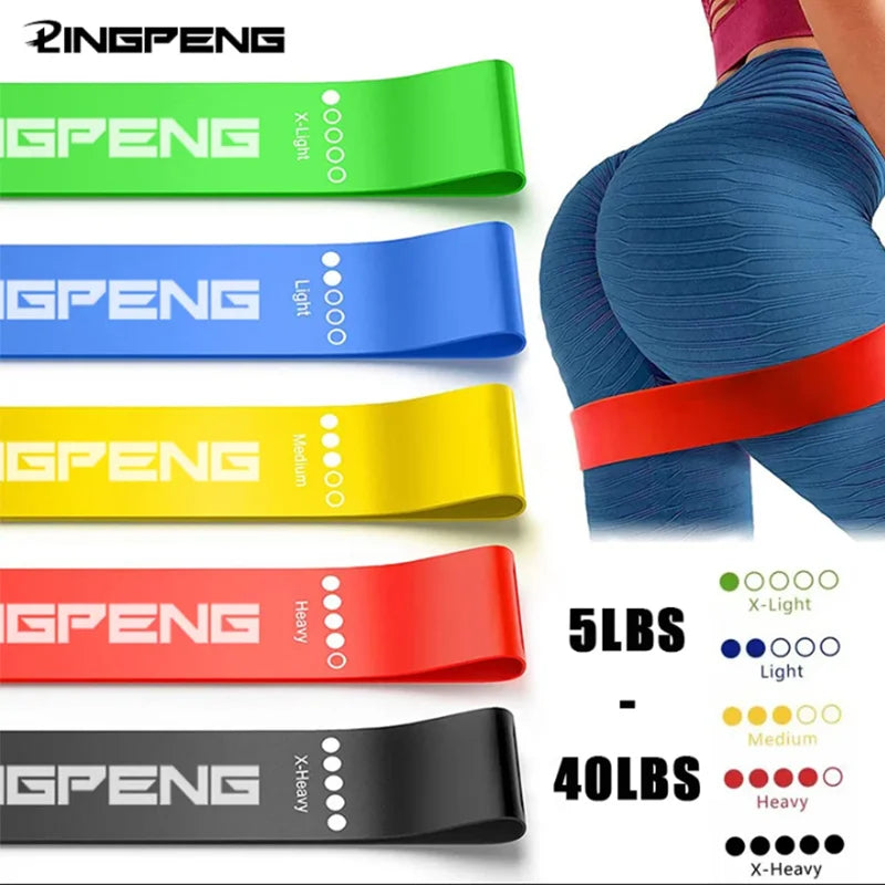 Bandes élastiques de résistance en boucle — Fitness à la maison
