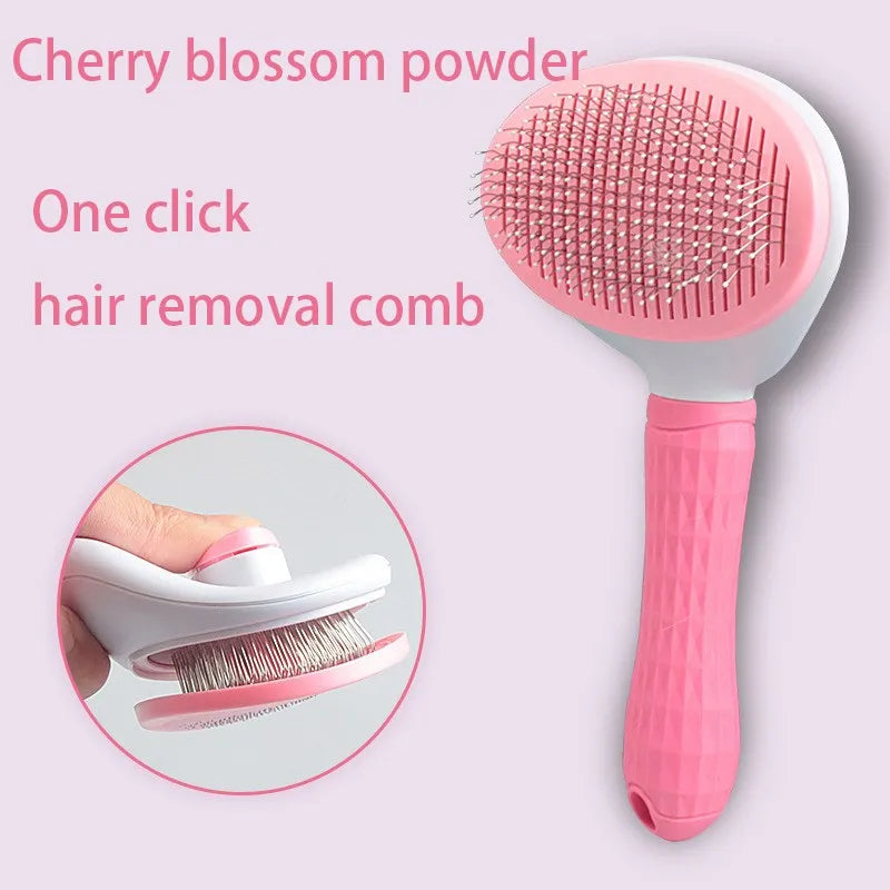 Brosse de toilettage anti-poils pour chiens et chats