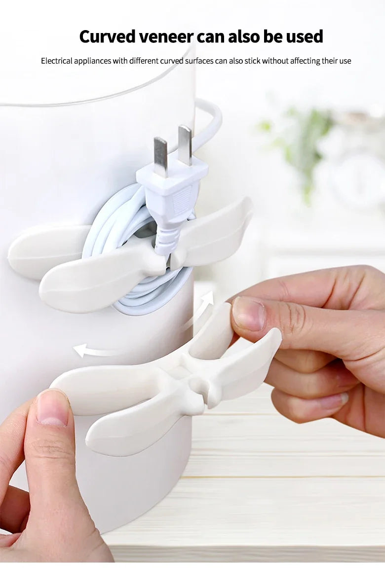 Organisateur de câbles autocollant – rangement pratique et discret