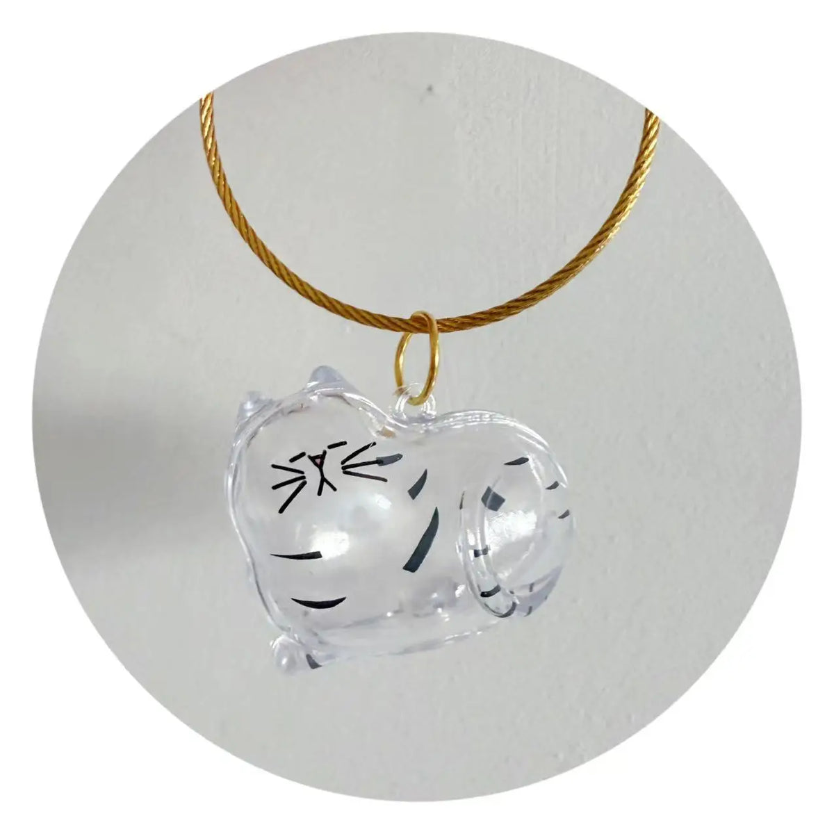 Capsule souvenir pour poils d’animaux avec porte-clés