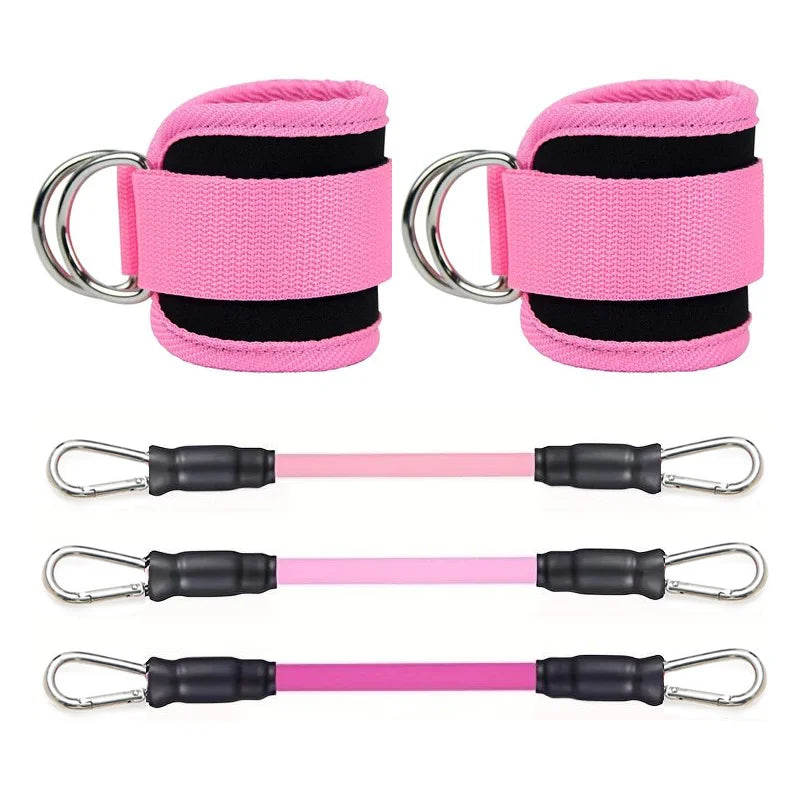 Kit de bandes de résistance avec sangles de cheville
